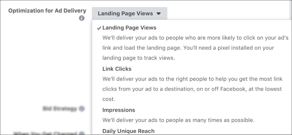 Facebook Ads - Optimization for Ad Delivery - Traffic