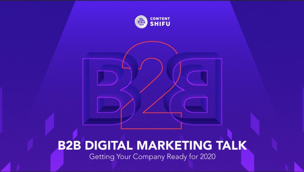 Presentation งาน B2B Digital Marketing Talk - Content Shifu