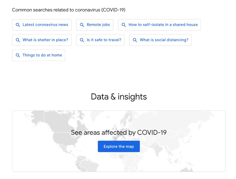 COVID-19 Insight จาก Google