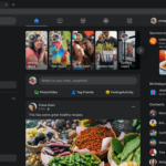 หน้าตา Facebook Dark Mode