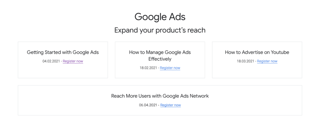 หลักสูตร Google Startup Training สอน Google Ads