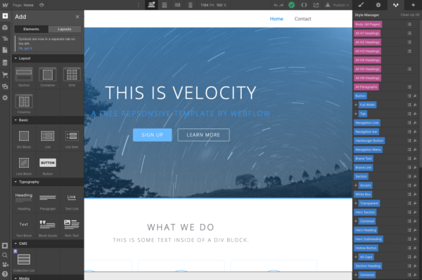 Webflow คืออะไร? แนะนำฟีเจอร์ และวิธีใช้งาน [VDO สอนใช้]