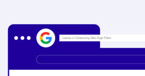 Google updated title tag